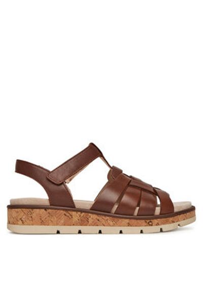 Caprice Women's Sandals brown CAPRICE-9-28715-44 303 COGNAC NAPPA