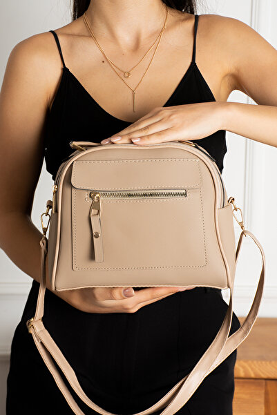 Zealous Geantă mare de umăr și de mână pentru femei, cu textura din piele, cu...