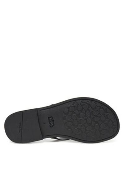 Coach Șlapi negri pentru femei COACH-CZ379 BLK BLACK