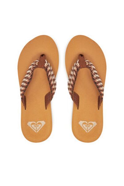 Roxy Women's Flip-Flops brown ROXY-ARJL101113 MCF MOCHA/COFFEE