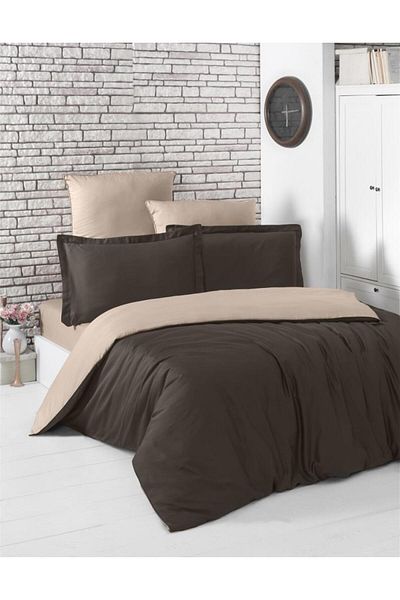 Karna Home Mach Satin Loft Double Duvet Cover Set 200X220