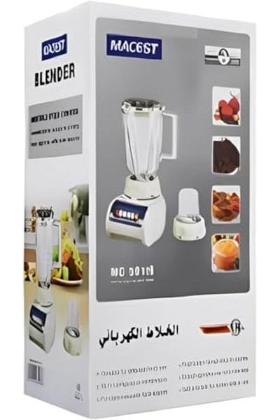 macest Electric Blender 2 in 1-1.5 Liter Capacity, 300W (MC-59119)