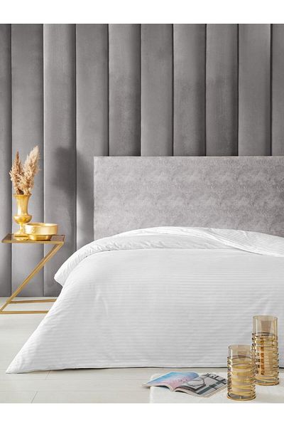 Karna Home Luna Coffee Satin Duvet Cover Set 200X220