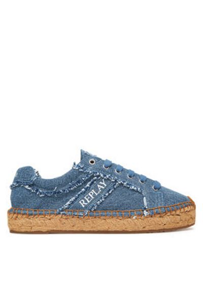 Replay Espadrile albastre pentru femei REPLAY-GWF22 .000.C0088T 220 DENIM