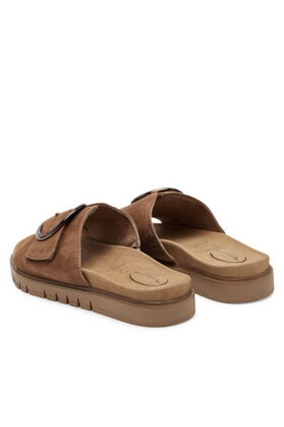 Tamaris Women's Flip-flops brown TAMARIS COMFORT-8-87106-42 306 COGNAC SUEDE