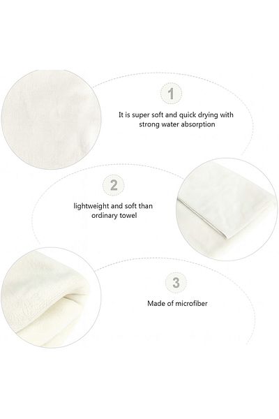 Fabienne Microfiber 2-Piece Bath Sheet 80x160cm Beach Towel Microfiber Oversized Towel Soft Absorbent