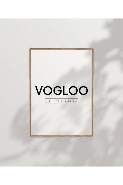 VOGLOO Wooden Frame 40X60 cm