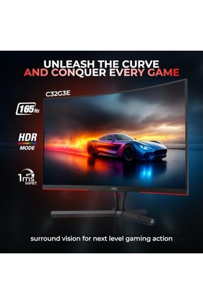 Aoc C32G3E G3 Series 31.5" 1000R FHD Curved Gaming Monitor