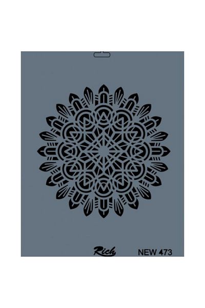 Rich Stencil New Series 473 25X35