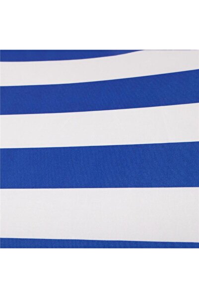 OEM Foldable beach umbrella with adjustable tilt, diameter 180 cm, blue and white