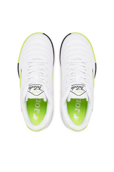 Joma Ghete de fotbal pentru băieți și fete, albe, JOMA-TOJS2502TF ALB