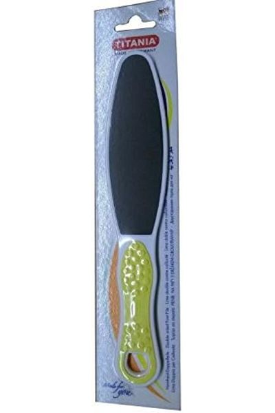 TİTANİA Titania 3040B Dual Sided Foot File, White/Green