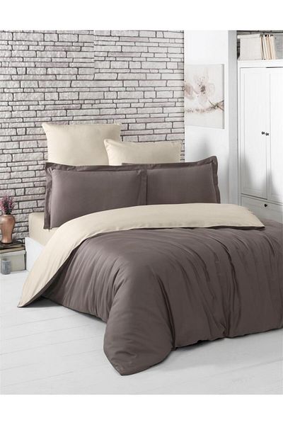 Karna Home Mach Satin Loft Double Duvet Cover Set 200X220