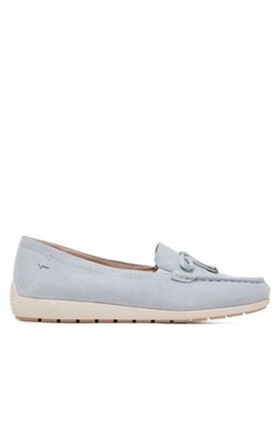 Tamaris Mocasini albaștri pentru femei TAMARIS COMFORT-8-84600-44 836 SKY SUEDE