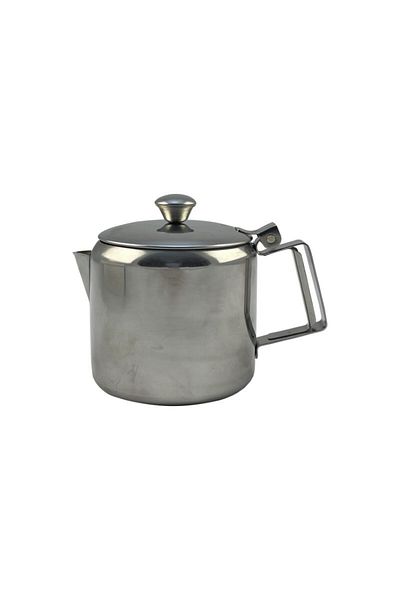 AzHome Milk jug with lid, Stainless steel, 600 ml