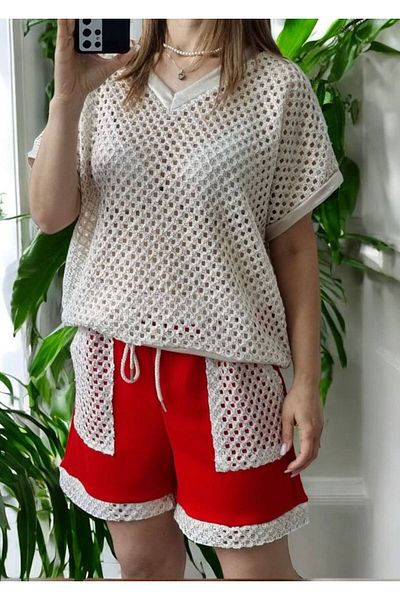 GLAMSI Casual & Elegant Cotton Set – Summer Style