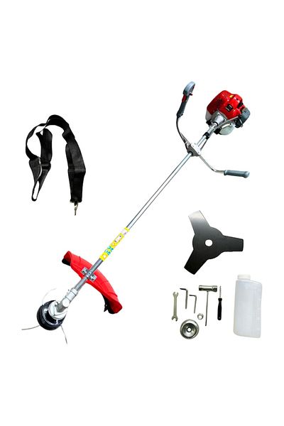 Zep Gasoline Brush Cutter Kraft&ZEP BC520, 5.1 HP, 52cc Engine, 9000 RPM, Disc + String, Accessory Kit