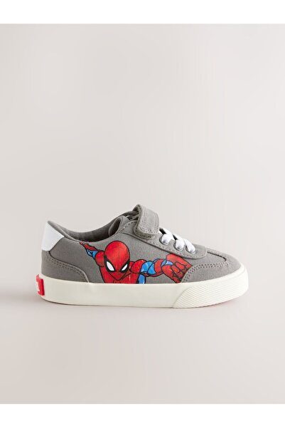 Next Baby Gray Licensed Patterned Strappy Sneakers