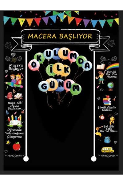 PROMISEBACKDROP2 OKULDA İLK GÜNÜM RENKLİ/ BİR YILA HAZIR MISIN ? / OKUL AÇILI...