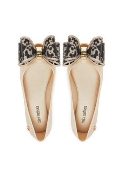 Melissa Balerini bej pentru fete MELISSA-M 35966 BC920 BEJ/NEGRU