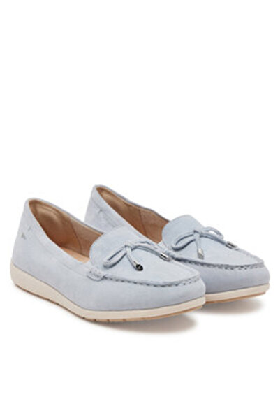 Tamaris Mocasini albaștri pentru femei TAMARIS COMFORT-8-84600-44 836 SKY SUEDE