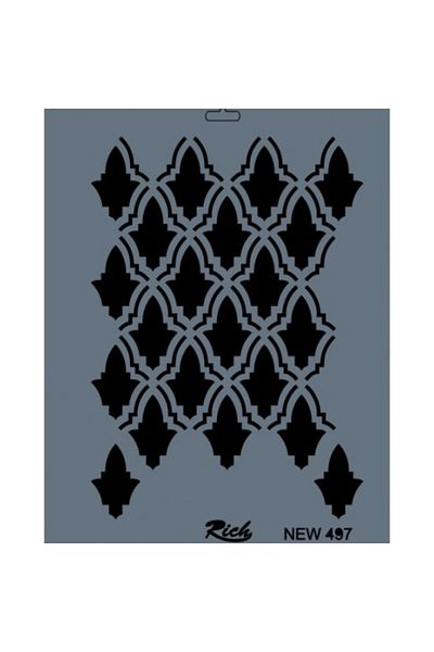 Rich Stencil New Series 497 25X35