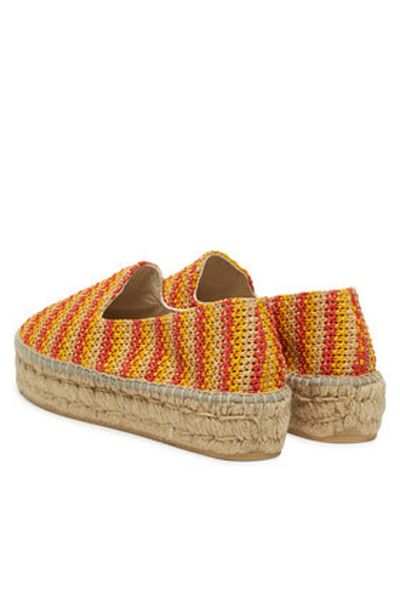 Manebi Women's Espadrilles orange MANEBI-H 2.6 D0 ORANGE AND YELLOW ON