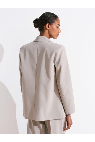 Dilvin 60767 Blazer Jacket-Grey