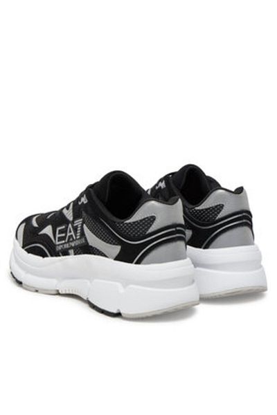 EA7 Emporio Armani Teniși bărbați negri EA7 EMPORIO ARMANI-X8X237 XK425 N763 NEGRU+ARGENTIU