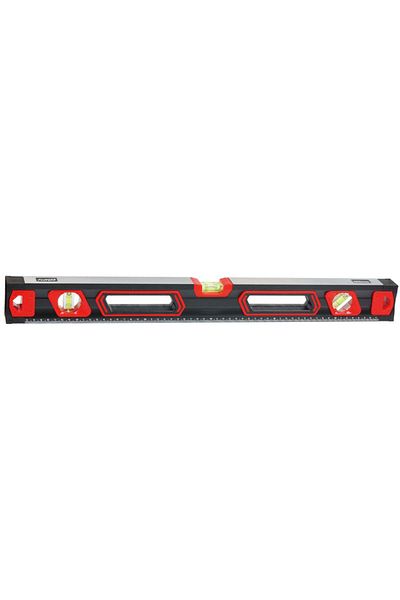 flores Professional aluminum spirit level, 2018-A, 3 vials, 40 cm