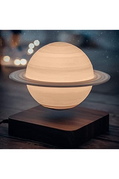 Generic Kiko-ershaa Magnetic Levitation Saturn Lamp LED Night Light 3D Printi...