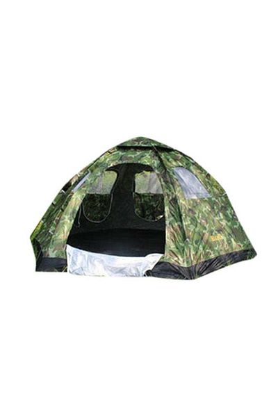 COOYA Printed Outdoor Tent 240x305x145cm, 4-5 Person, Waterproof, Easy Setup with Carry Bag for Camping