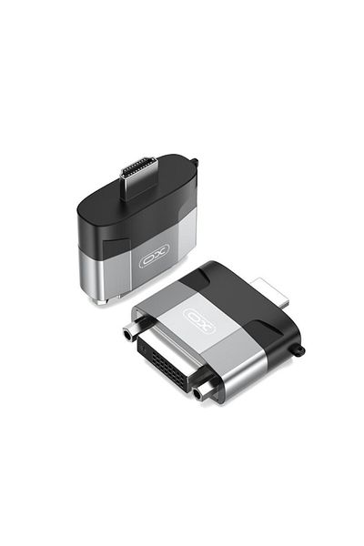 Xo Adaptor de conversie Video HDMI la DVI XO Design GB013 Gri