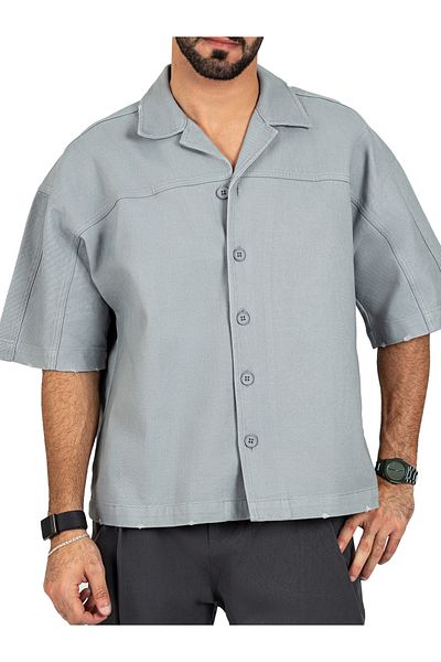 SWAG SA Korean cut shirt with back embroidery of number 6 and distinctive phrase