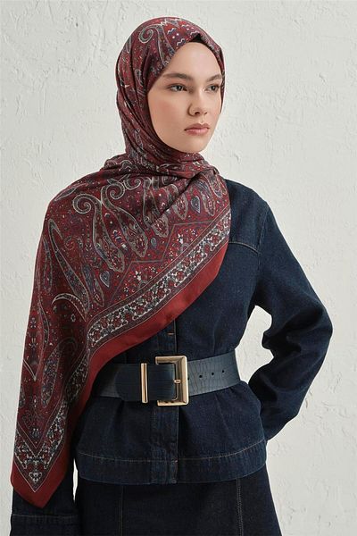 Armine Premium Pure Ethnic Pattern Shawl 4 35