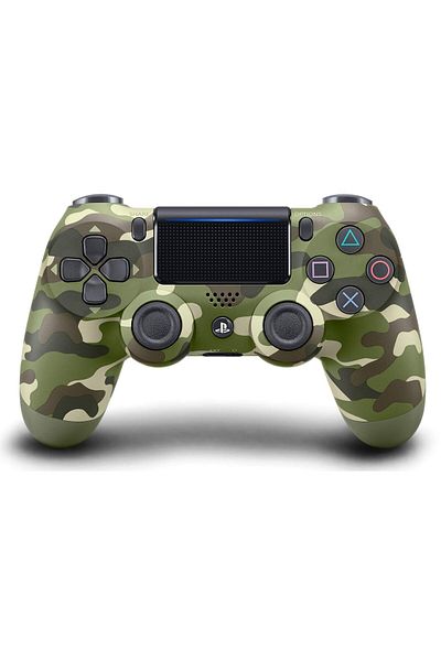 COOYA DualShock 4 Wireless Controller for PlayStation 4 - Green Camouflage, Dual Vibration, Rechargeable