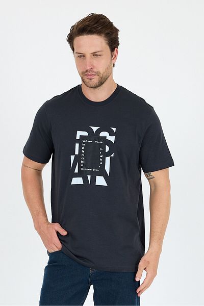 Rodi 100% Cotton Crew Neck Printed Relaxed Fit, Breathable Fabric Men's T-Shirt Basic T-Shirt 0102