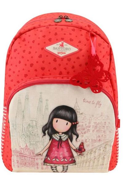 Santoro Gorjuss Cityscape double zipper backpack - Time To F