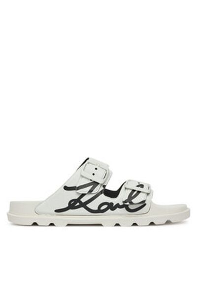 Karl Lagerfeld Women's Flip-flops white KARL LAGERFELD-KL80972 FT1 OFF WHITE PU