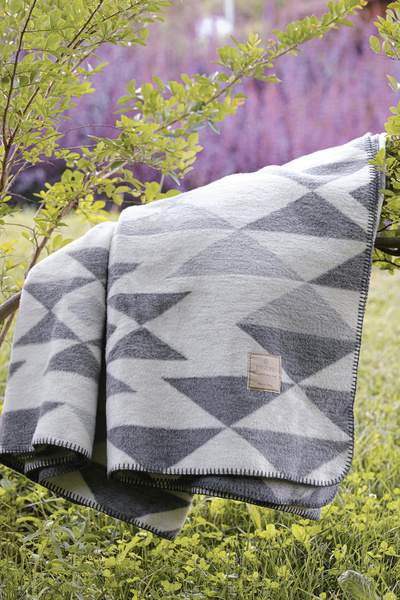 PASIONI بطانية قطنية Pas4 رمادي