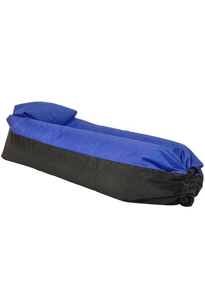SERSIMO Saltea Gonflabila Pentru Plaja Cu Pliere Rapida, Maxim 180kg, 180x70x50 Cm, Bleumarin Si Negru