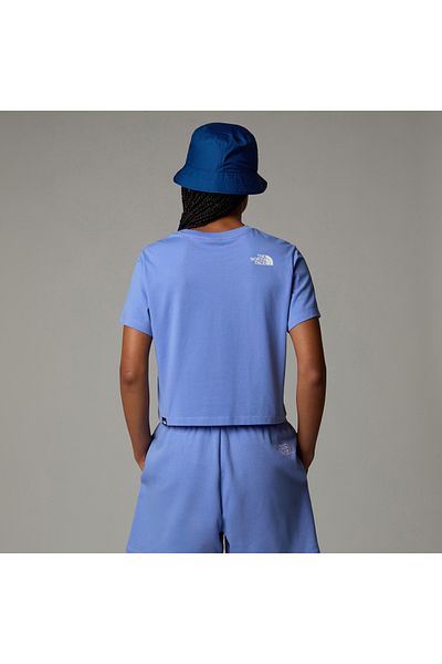 THE NORTH FACE Tricou albastru pentru femei Simple Dome Cropped Slim