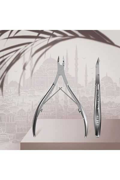 STALEKS Smart 12 Professional Cuticle Forceps 5 mm (Turkey) - Ayasofya