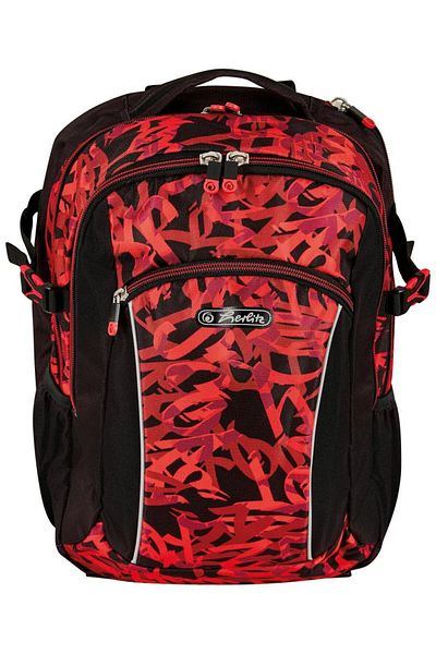 Herlitz Ultimate ergonomic backpack, Graffiti motif