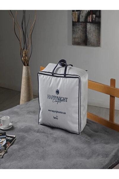 HAPPYNIGHT Hotel Yorgan %100 Micro Elyaf Dolgulu Beyaz Yorgan