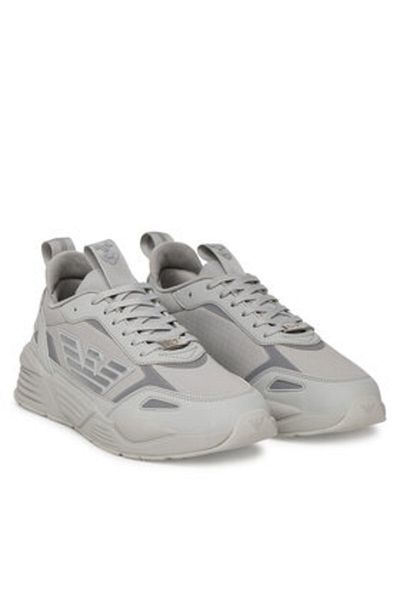 EA7 Emporio Armani Men's Sneakers gray EA7 EMPORIO ARMANI-X8X221 XK437 R979 TRIPLE GRAY V+SILVER