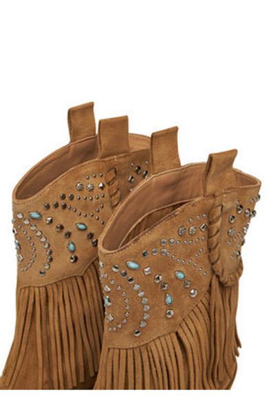 Alma en Pena Ghete cowboy pentru femei maro ALMA EN PENA-V250122 SAND