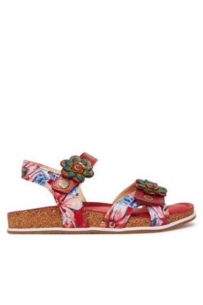 LAURA VITA Women's Sandals red LAURA VITA-BRCYANO 12 ROUGE