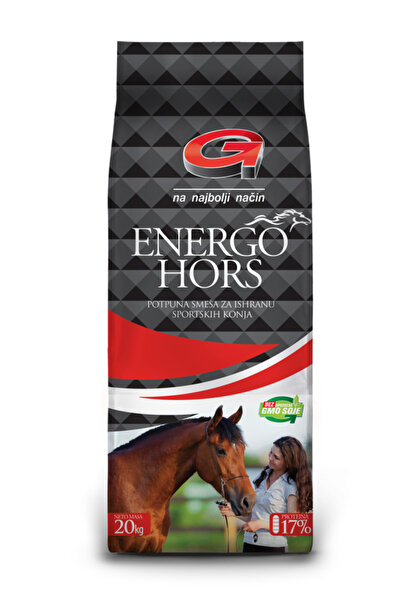 Gebi Energohorse 17, Complete food for horses, pelleted mixture, 17% protein, 20 KG