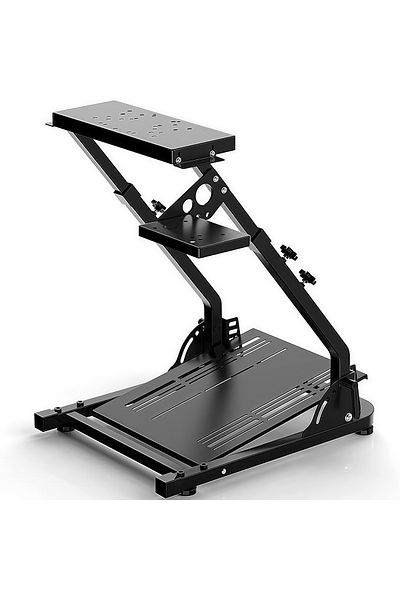 FlashHawk ​​Foldable Adjustable Racing Wheel Stand for Logitech G25/G27/G29/G920 & Thrustmaster T300/T300RS
